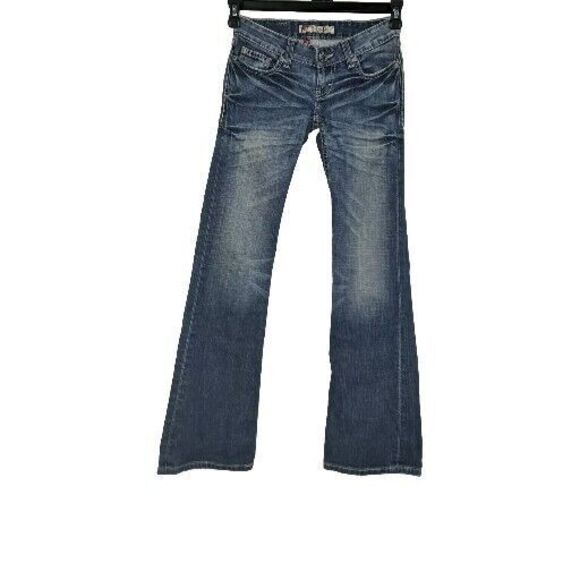 Buckle Women's Boot Cut Jeans - Blue - Picture 1 of 16